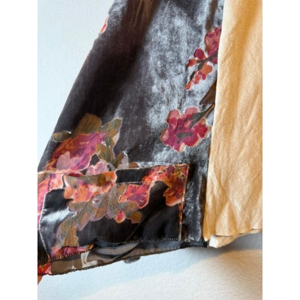 Taylor Swift Speak Now Taylor's Version Upcycled Reworked Floral Velvet Boho O/S - Picture 2 of 7